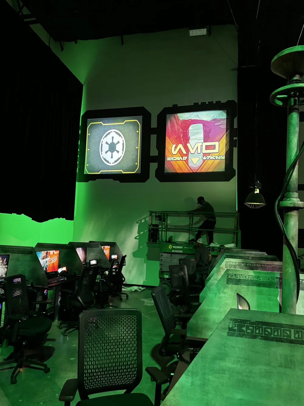 Star Wars Outlaws Projection Mapping