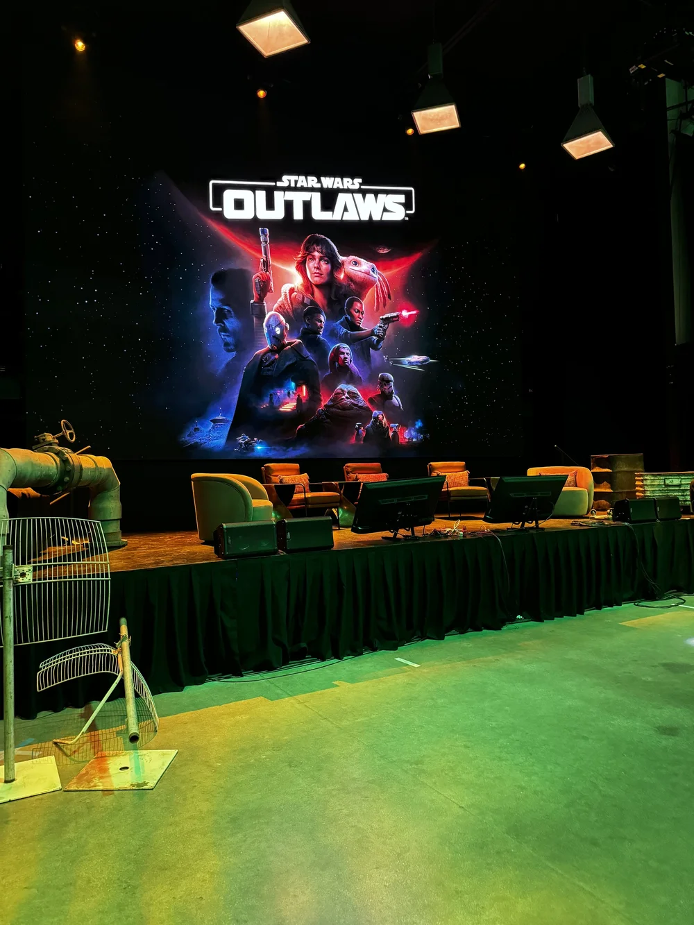 Star Wars Outlaws Projection Mapping